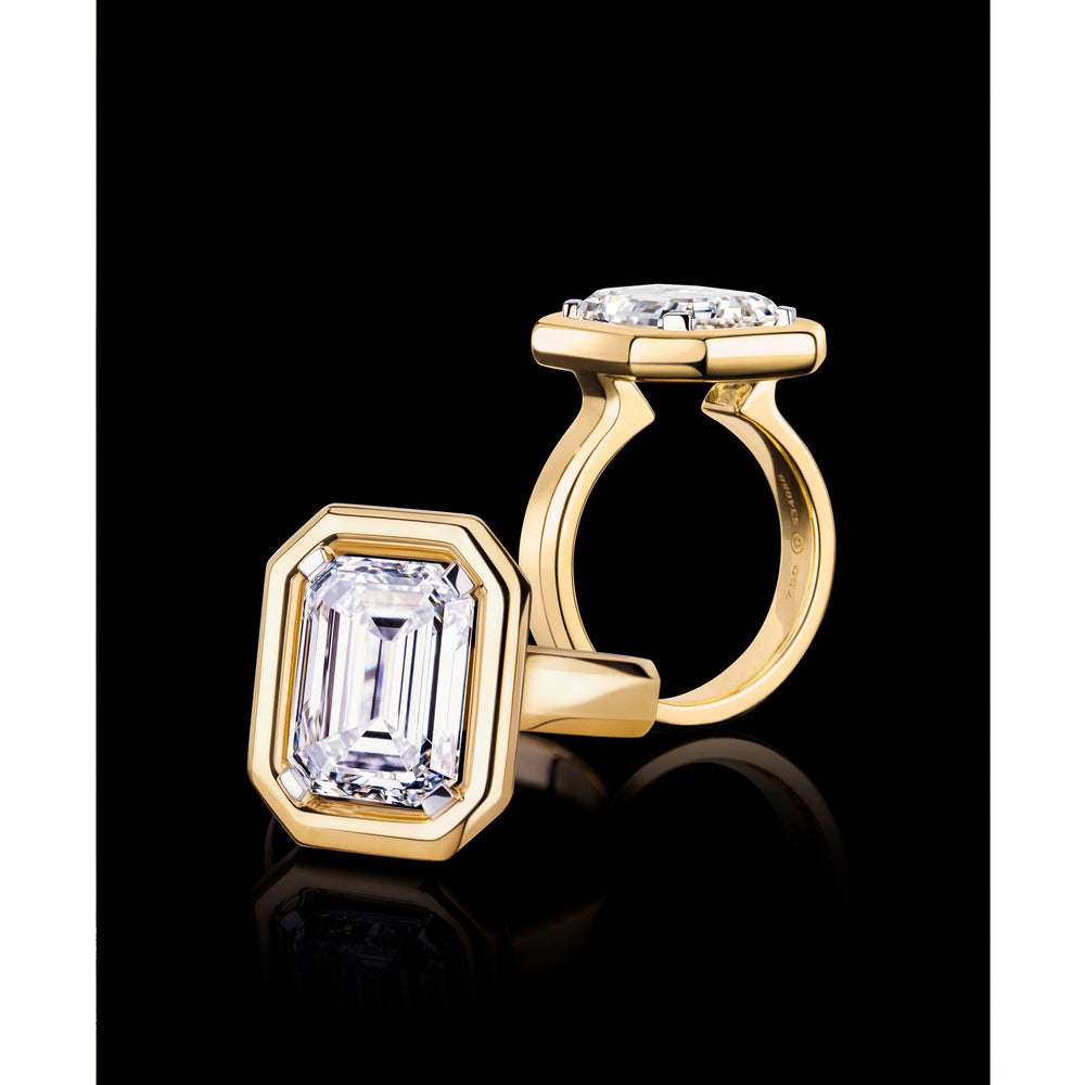 Athena Emerald-Cut Diamond Engagement Ring by Canturi – A classic design featuring an exquisite emerald-cut diamond, handcrafted for elegance and brilliance Athena Emerald-Cut Diamond Engagement Ring by Canturi – A classic design featuring an exquisite emerald-cut diamond, handcrafted for elegance and brilliance