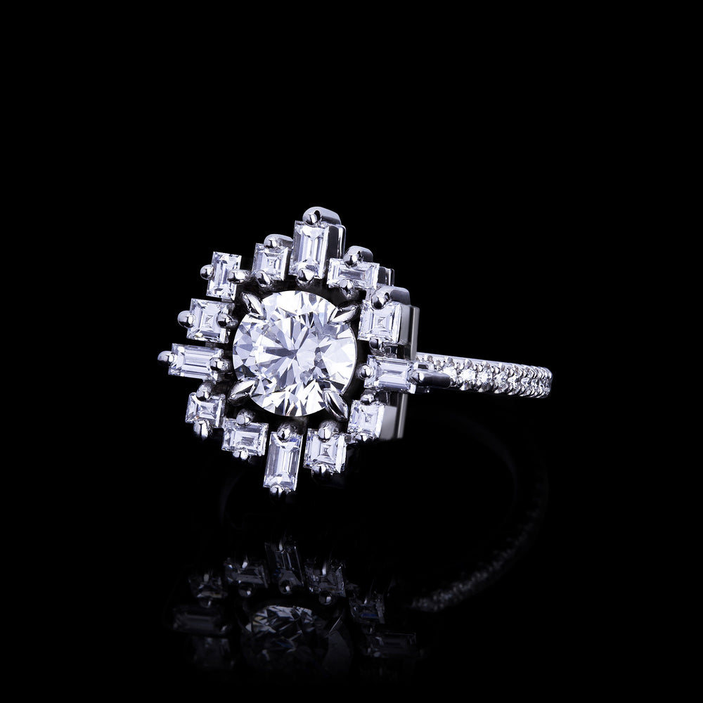 Stella 1.00ct D/SI1 Round diamond ring by Stefano Canturi Stella 1.00ct D/SI1 Round diamond ring by Stefano Canturi