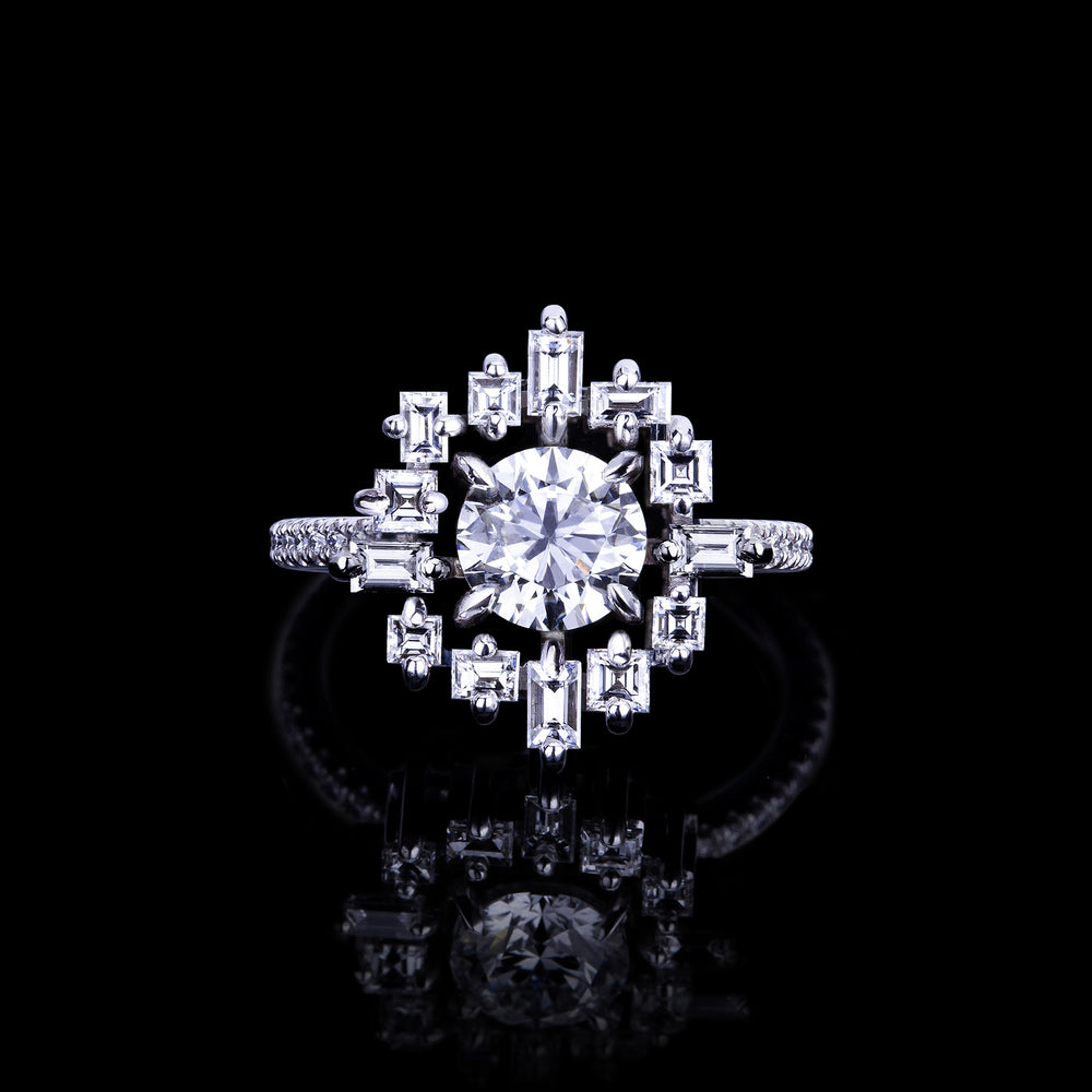 Stella 1.00ct D/SI1 Round diamond ring by Stefano Canturi Stella 1.00ct D/SI1 Round diamond ring by Stefano Canturi