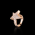 Odyssey diamond Star ring in 18ct pink gold by Stefano Canturi Odyssey diamond Star ring in 18ct pink gold by Stefano Canturi