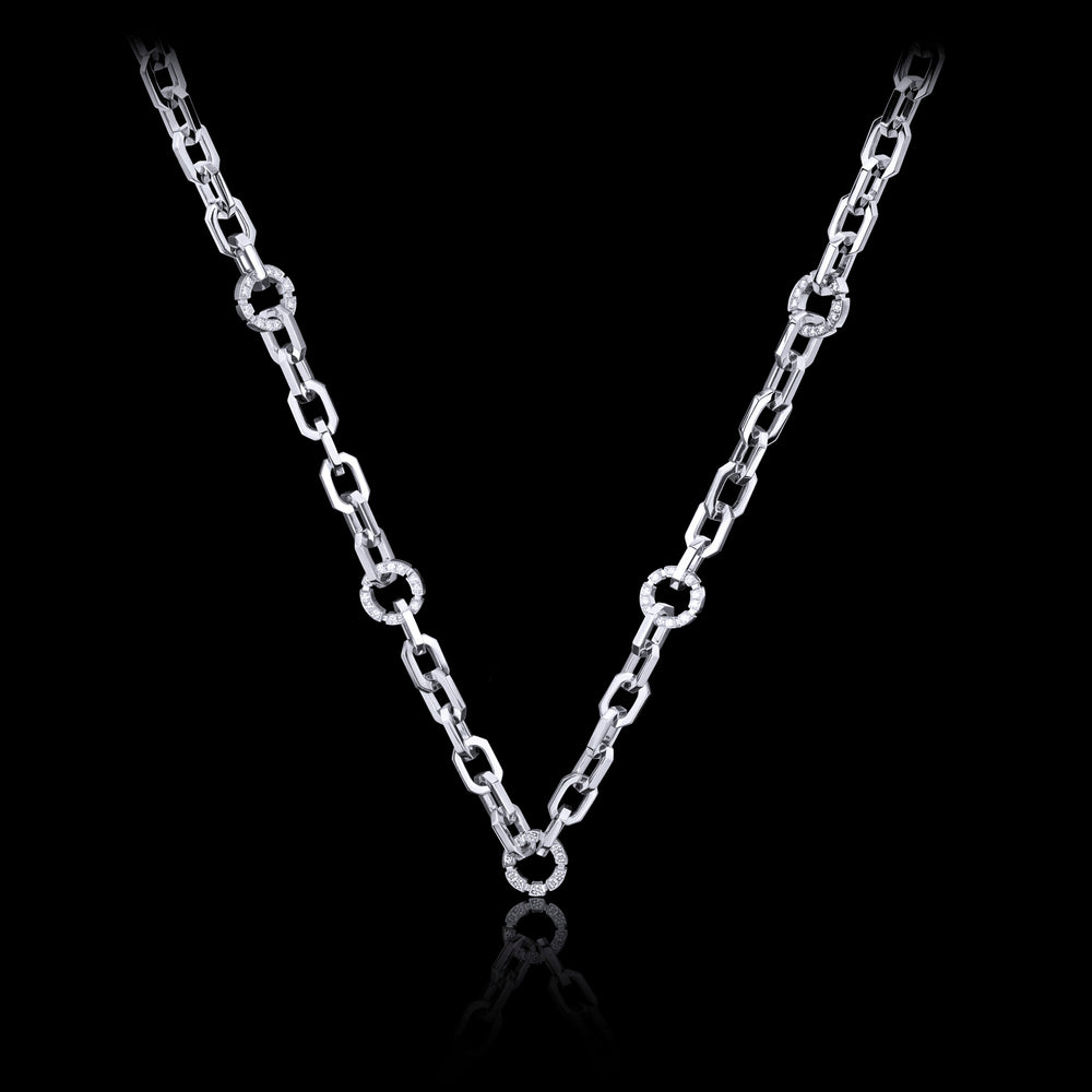 Athena diamond necklace in 18ct white gold by Stefano Canturi Athena diamond necklace in 18ct white gold by Stefano Canturi