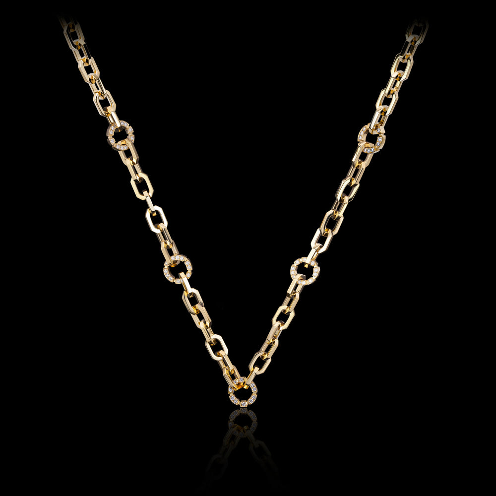 Athena diamond necklace in 18ct yellow gold by Stefano Canturi Athena diamond necklace in 18ct yellow gold by Stefano Canturi