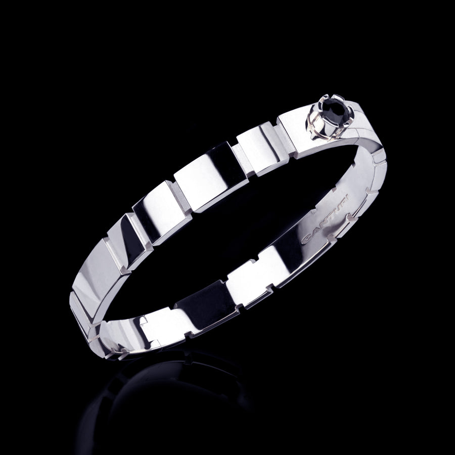 Eternal Plain bangle in 18ct white gold by Stefano Canturi