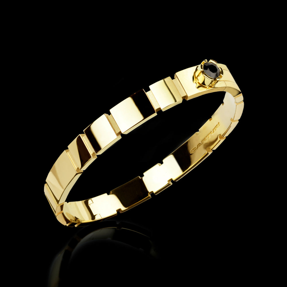 Eternal Plain bangle in 18ct yellow gold by Stefano Canturi Eternal Plain bangle in 18ct yellow gold by Stefano Canturi
