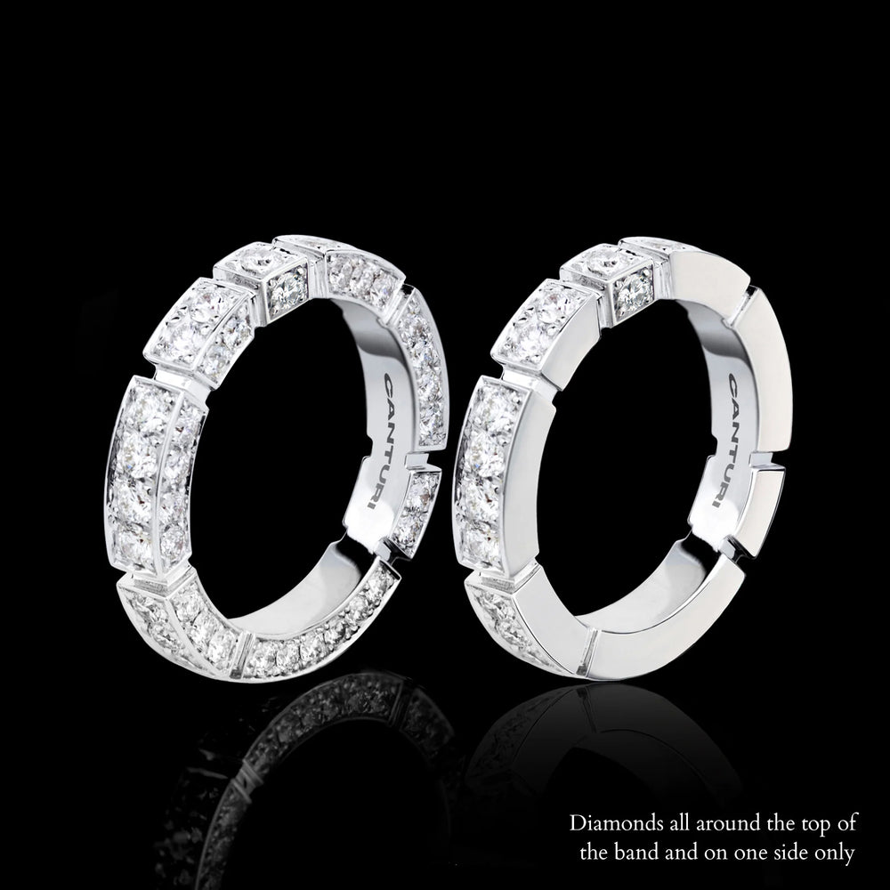 Regina full diamond ring in 18ct white gold by Stefano Canturi Regina full diamond ring in 18ct white gold by Stefano Canturi