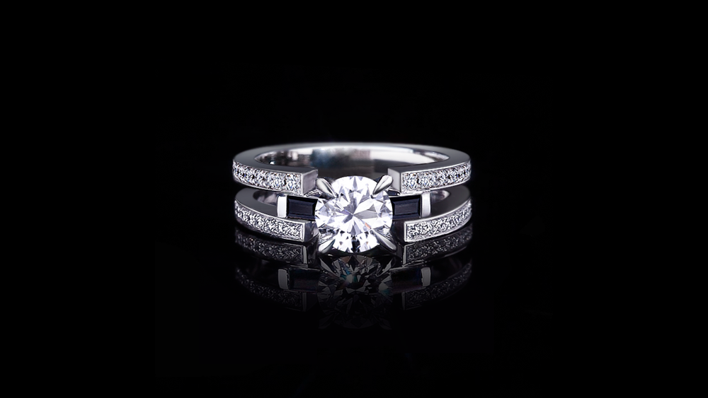 Metropolis 1.01ct Round diamond engagement ring set n 18ct white gold by Stefano Canturi Metropolis 1.01ct Round diamond engagement ring set n 18ct white gold by Stefano Canturi