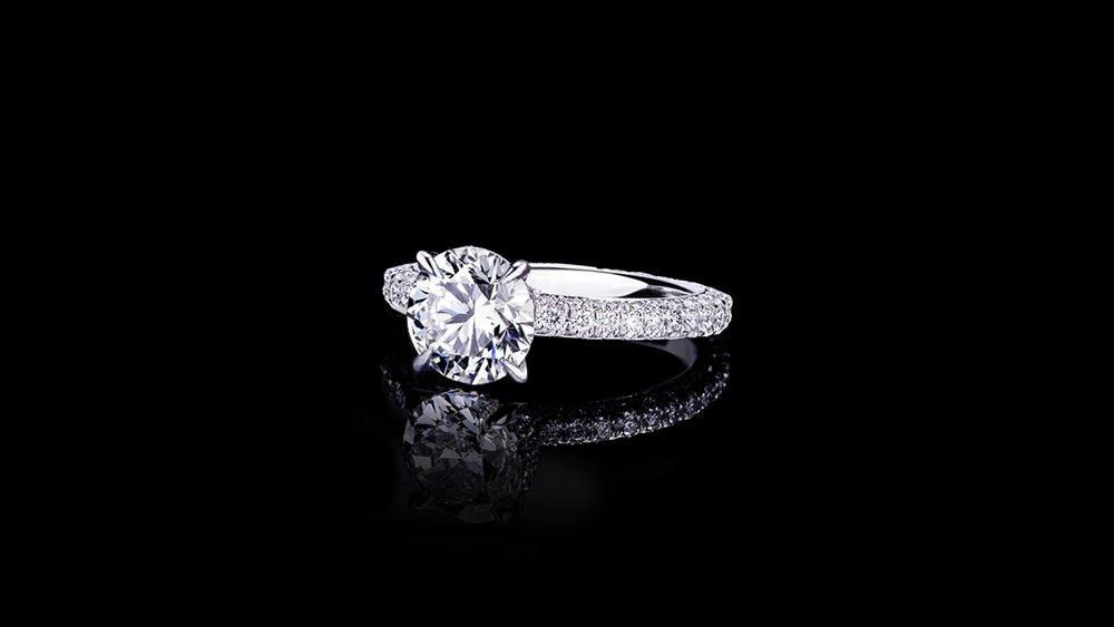 Lumina 1.60ct Round diamond engagement ring in 18ct white gold by Stefano Canturi Lumina 1.60ct Round diamond engagement ring in 18ct white gold by Stefano Canturi