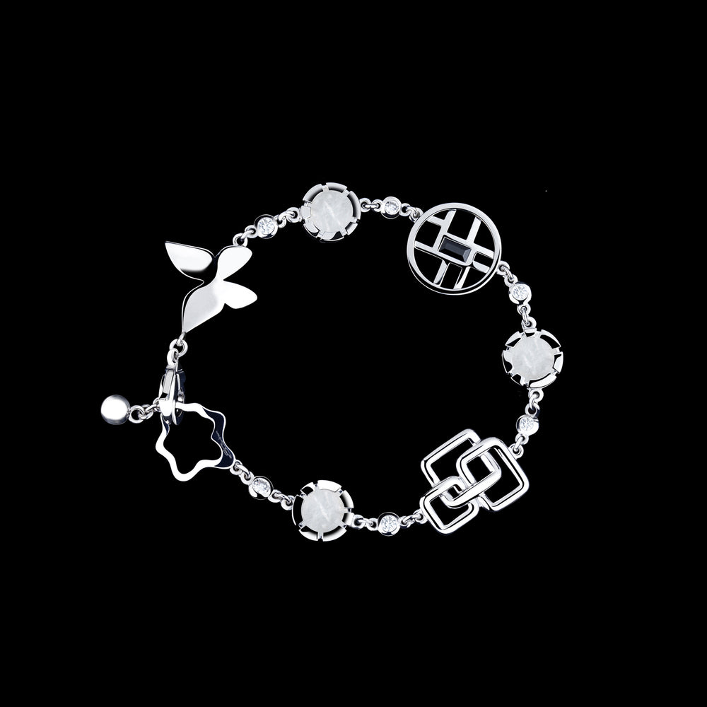 Canturi Signature bracelet in 18ct white gold by Stefano Canturi Canturi Signature bracelet in 18ct white gold by Stefano Canturi