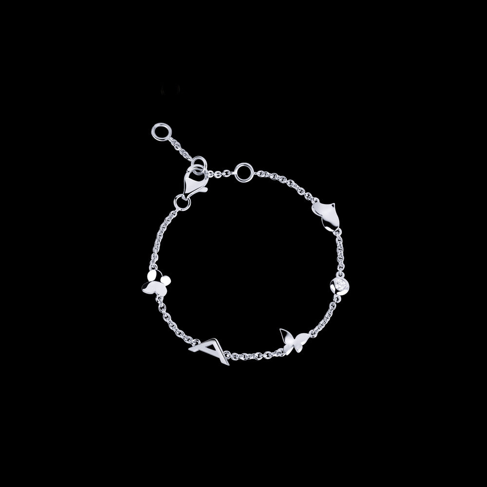 Odyssey fine baby bracelet in 18ct white gold by Stefano Canturi Odyssey fine baby bracelet in 18ct white gold by Stefano Canturi