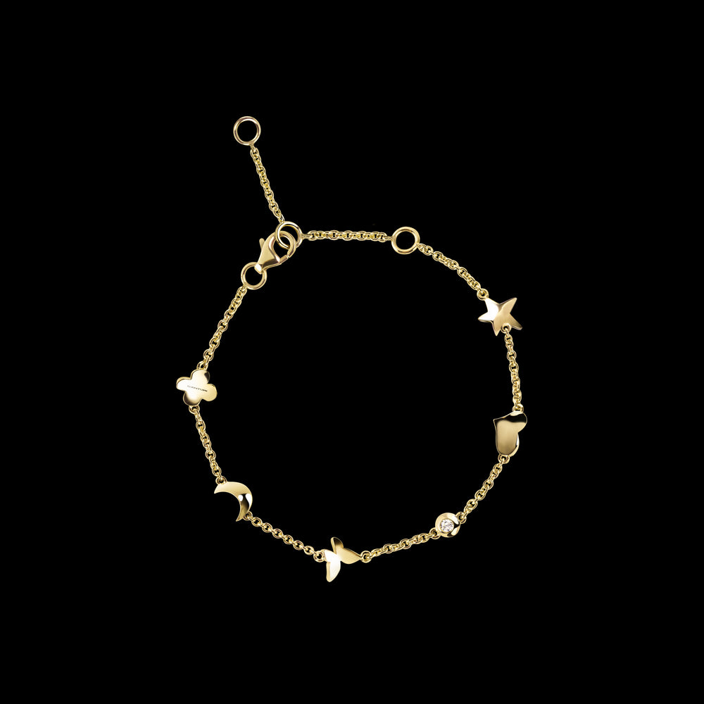 Odyssey fine bracelet in 18ct yellow gold by Stefano Canturi Odyssey fine bracelet in 18ct yellow gold by Stefano Canturi