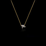 Cubism diamond pendant necklace set in 18ct yellow gold by Stefano Canturi Cubism diamond pendant necklace set in 18ct yellow gold by Stefano Canturi