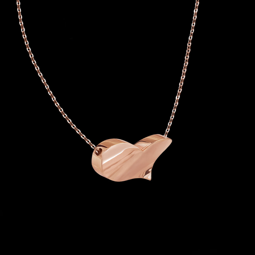 Odyssey Heart pendant necklace set in 18ct pink gold by Stefano Canturi Odyssey Heart pendant necklace set in 18ct pink gold by Stefano Canturi