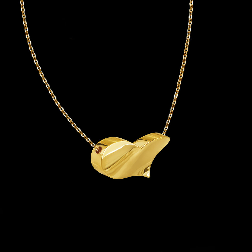 Odyssey Heart pendant necklace set in 18ct yellow gold by Stefano Canturi Odyssey Heart pendant necklace set in 18ct yellow gold by Stefano Canturi