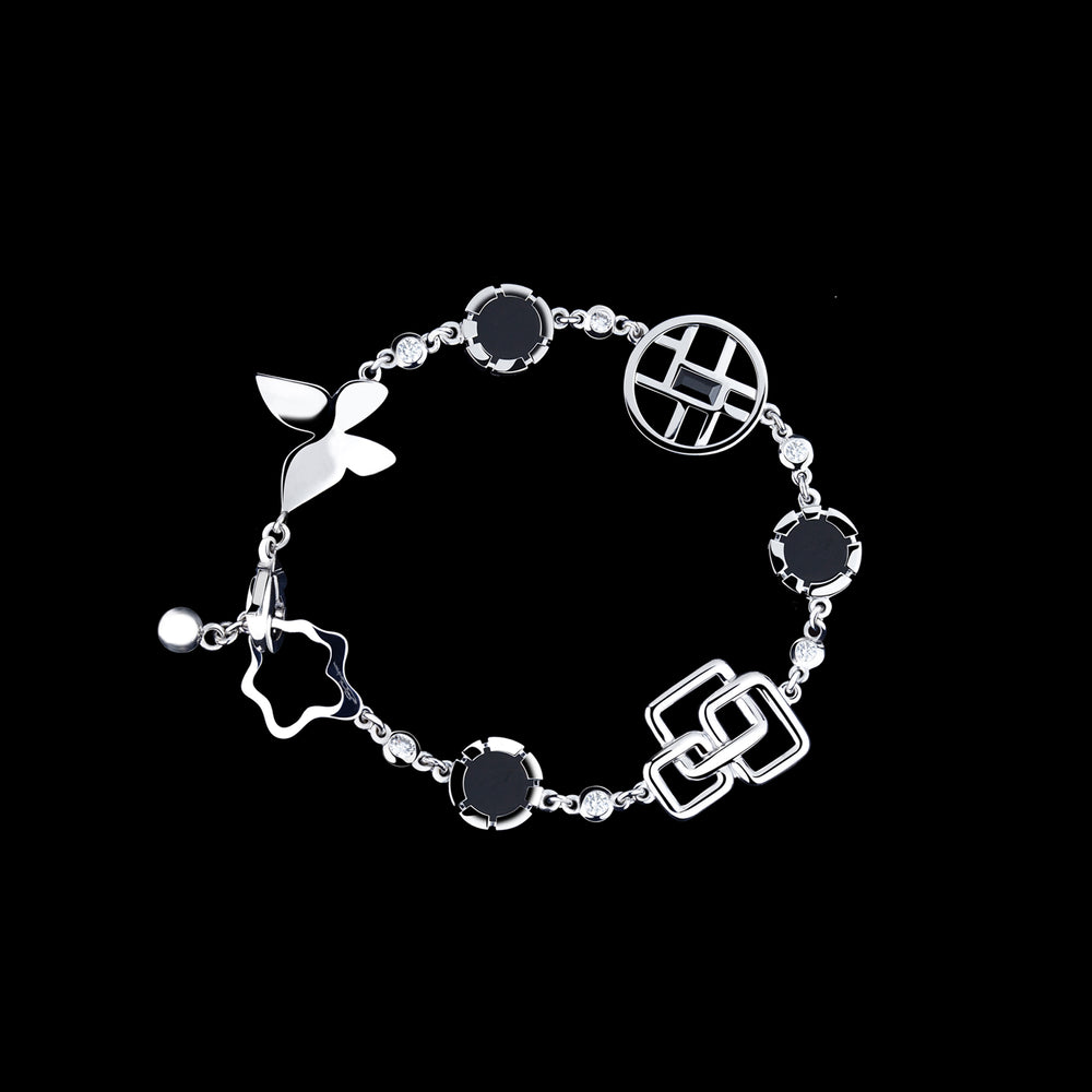 Canturi Signature bracelet in 18ct white gold by Stefano Canturi Canturi Signature bracelet in 18ct white gold by Stefano Canturi