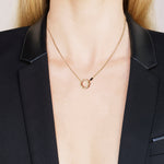 Regina diamond and Australian black sapphire necklace in 18ct yellow gold by Stefano Canturi Regina diamond and Australian black sapphire necklace in 18ct yellow gold by Stefano Canturi