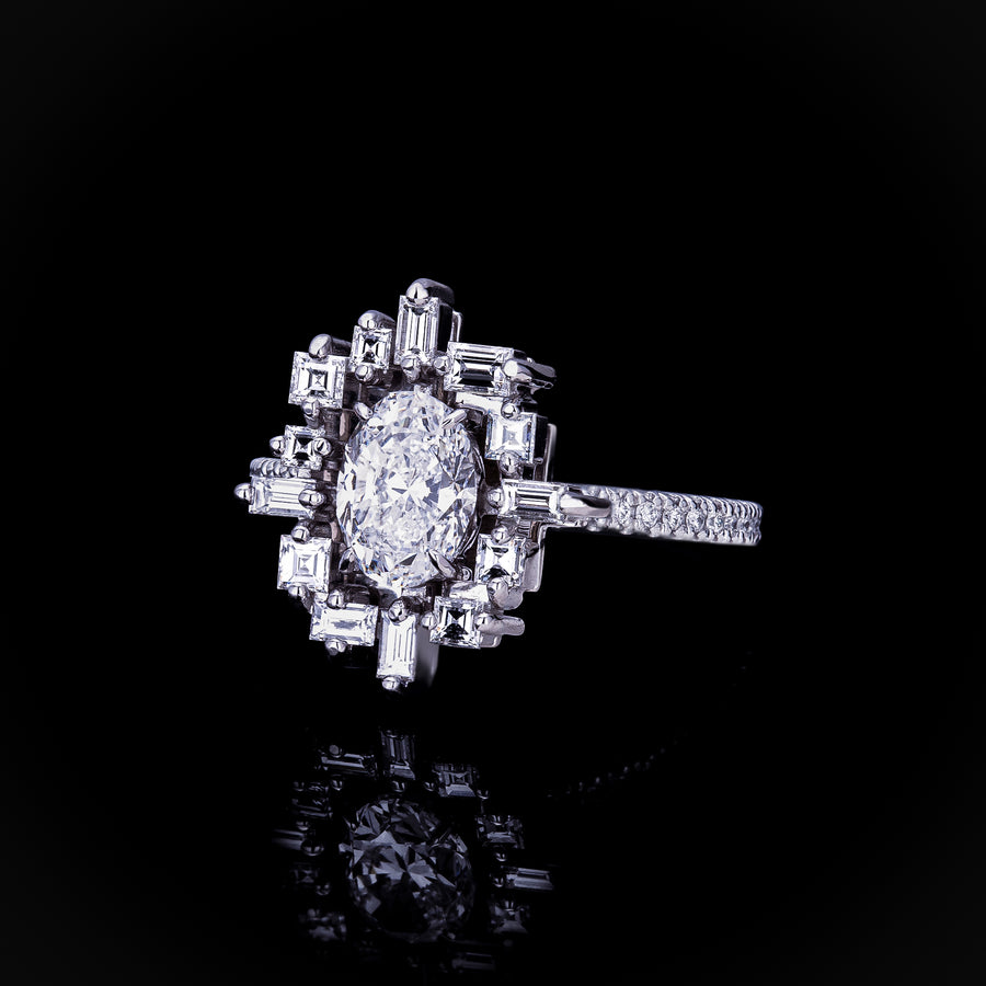 Stella 1.00ct oval diamond engagement by Stefano Canturi