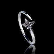 Odyssey black diamond Star bangle by Stefano Canturi