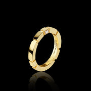 Regina plain ring in 18ct yellow gold by Stefano Canturi