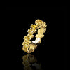 Radiant yellow sapphire ring in 18ct yellow gold by Stefano Canturi