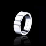 Eternal 7mm ring in polished 18ct white gold by Stefano Canturi
