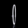Cubism diamond Line bracelet in 18ct white gold by Stefano Canturi