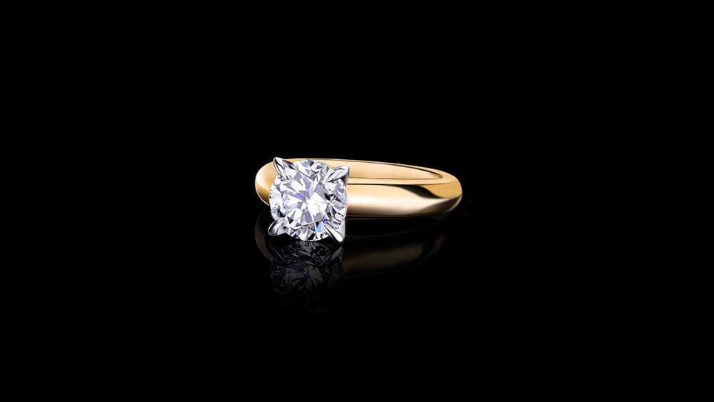 Athena Engagement Ring by Stefano Canturi – 1.51ct Round Brilliant diamond in an elegant heirloom design, symbolizing power, prestige, and timeless luxury. Handcrafted in 18ct gold.