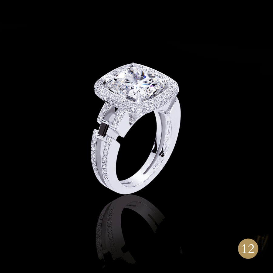 Metropolis diamond engagement ring by Stefano Canturi