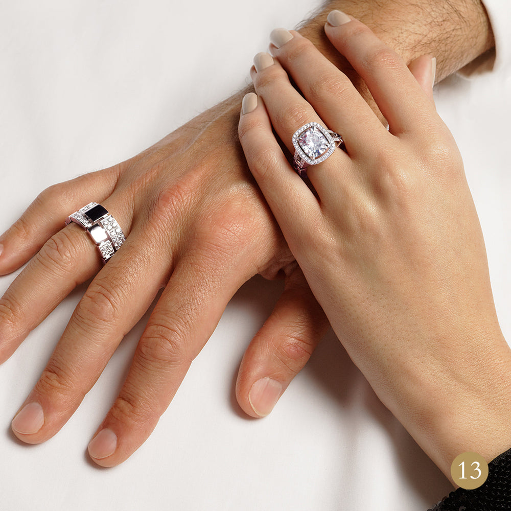 Metropolis diamond engagement ring by Stefano Canturi