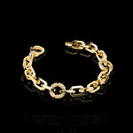 Athena diamond Link bracelet in 18ct yellow gold by Stefano Canturi