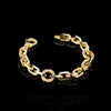 Athena diamond Link bracelet in 18ct yellow gold by Stefano Canturi