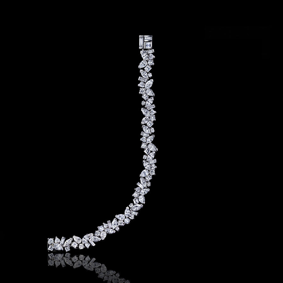 Primavera diamond bracelet in 18ct white gold by Stefano Canturi