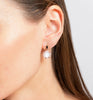 Regina diamond, moonstone, Australian bkack sapphire drop earrings in 18ct pink gold by Stefano Canturi
