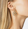 Affinity 4 Link Gold earrings in 18ct yellow gold by Stefano Canturi