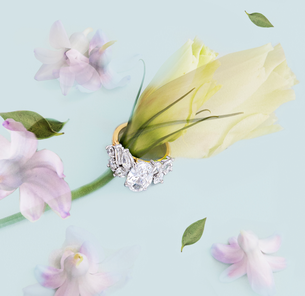 Primavera diamond engagement ring by Stefano Canturi