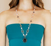 Regina moonstone neckpiece in 18ct pink gold by Stefano Canturi