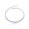 Cubism diamond neckpiece in 18ct white gold by Stefano Canturi