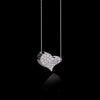 Odyssey small diamond heart necklace in 18ct white gold by Stefano Canturi