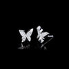 Odyssey diamond Butterfly earrings in 18ct white gold by Stefano Canturi