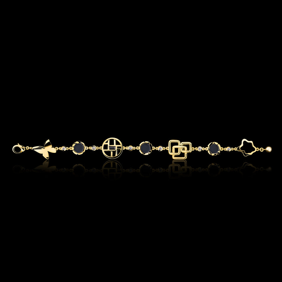 Canturi Signature bracelet in 18ct yellow gold by Stefano Canturi