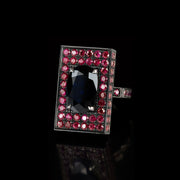 Captivo australian black sapphire and ruby ring by Stefano Canturi