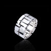 Cubism 11mm ring in 18ct white gold by Stefano Canturi