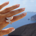 Odyssey diamond Butterfly ring by Stefano Canturi