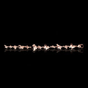 Odyssey diamond multi-shape bracelet in 18ct pink gold by Stefano Canturi