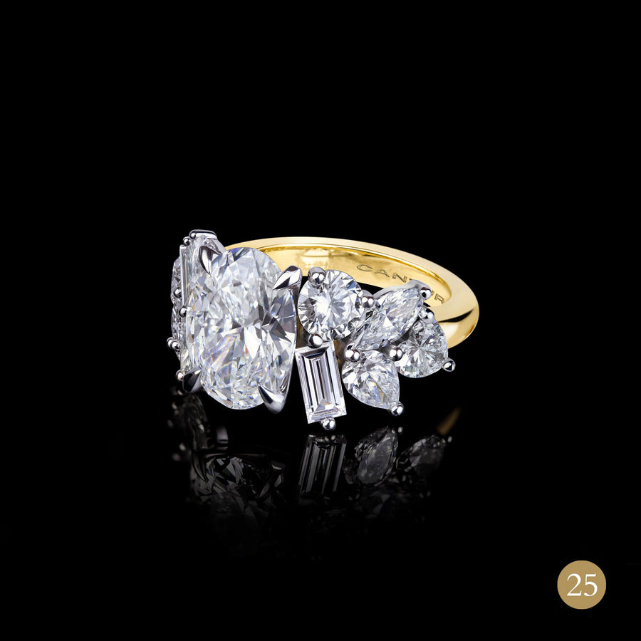 Primavera diamond engagement ring by Stefano Canturi