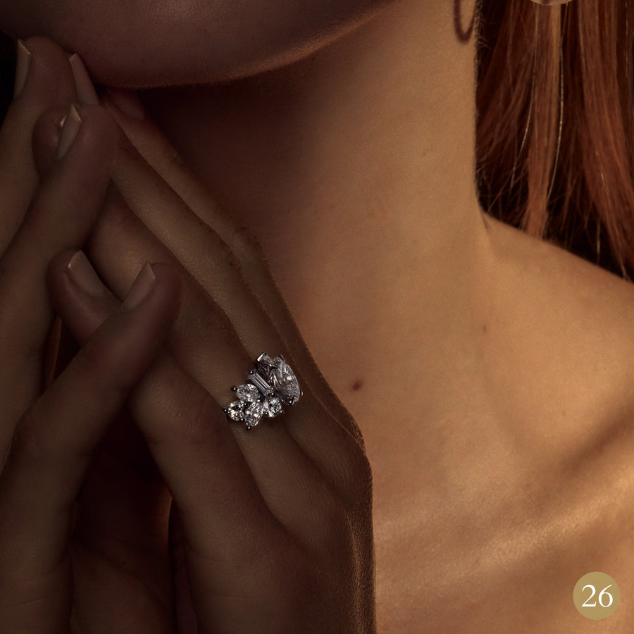 Primavera diamond engagement ring by Stefano Canturi